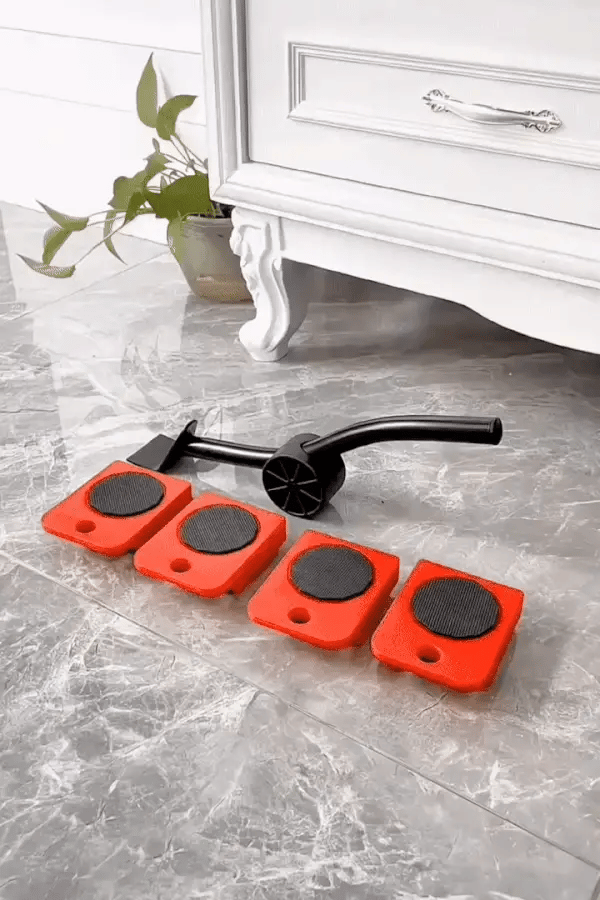 Heavy Duty Furniture Moving Tool Kit With Wheels For Easy Lifting and Moving