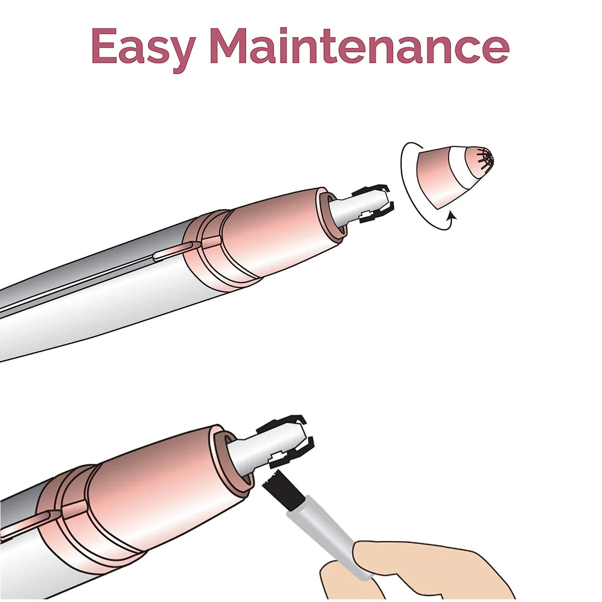 Flawless Brows Hair Remover |  Eyebrow Trimmer