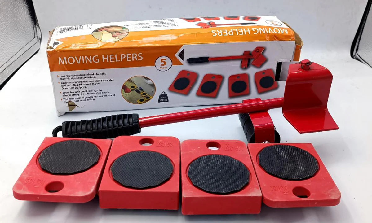Heavy Duty Furniture Moving Tool Kit With Wheels For Easy Lifting and Moving