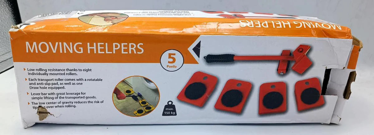 Heavy Duty Furniture Moving Tool Kit With Wheels For Easy Lifting and Moving