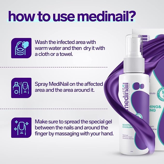 Jaysuin Nail Fungus Spray Fast Treatment for Healthy Nails