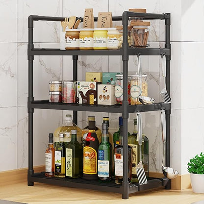 Kitchen Multifunctional Storage Rack | Heavy Duty Organizer Shelf