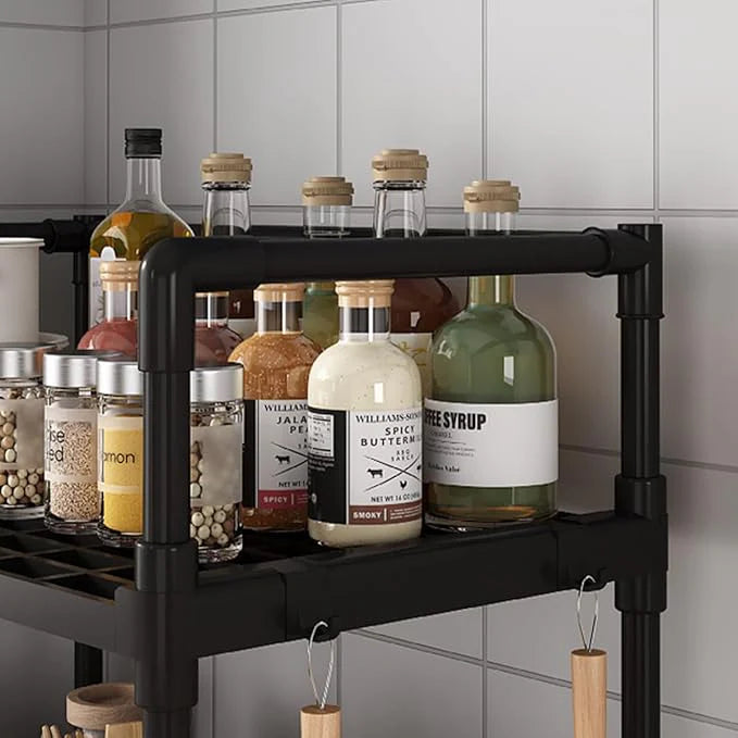Kitchen Multifunctional Storage Rack | Heavy Duty Organizer Shelf