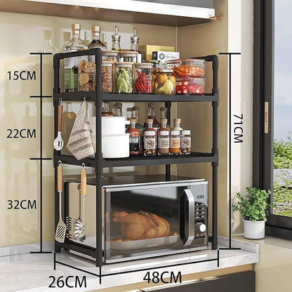 Kitchen Multifunctional Storage Rack | Heavy Duty Organizer Shelf