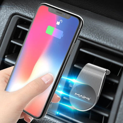Magnetic Car Phone Holder Strong Grip Dashboard Mount