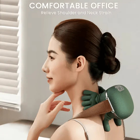 Shoulder and Neck Massager | Portable Deep Kneading Relaxer