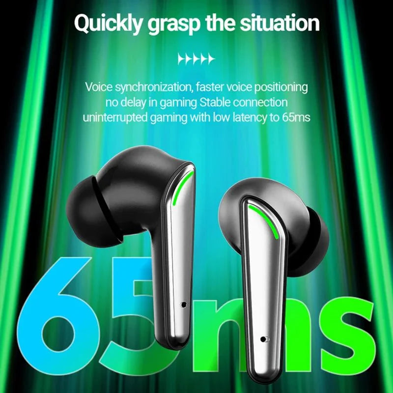 TWS Wireless Gaming Headset | Low Latency HiFi Earbuds