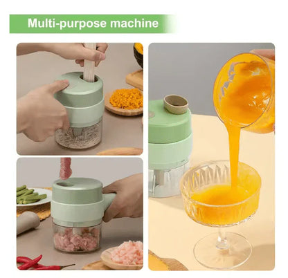 Wireless Electric Food Chopper | USB Rechargeable Mini Grinder